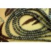 Змеевик с хризотилом, шар гладкий 6 мм, набор 15 бусин